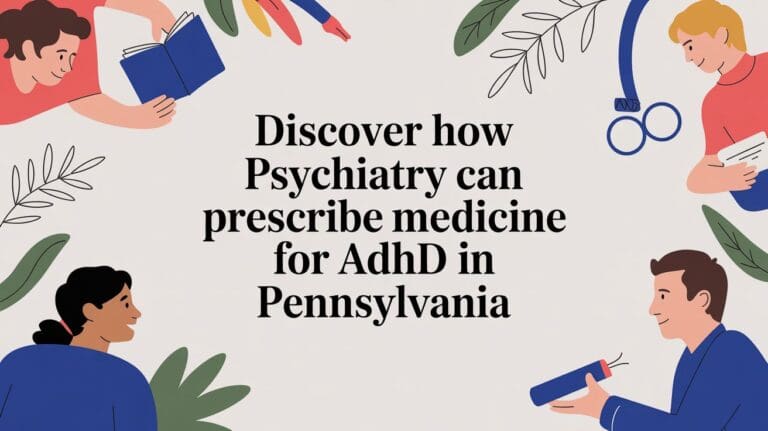 psychiatry-can-prescribe-medicine-for-adhd-healthcare-illustration