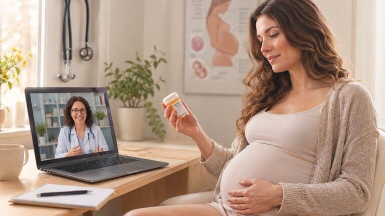 azstarys and pregnancy telehealth consultation